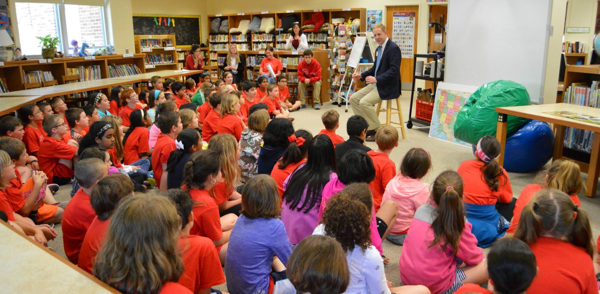 WestChesterASD's tweet image. PA State @RepDuaneMilne spoke to #ExtonES students for PA Day!