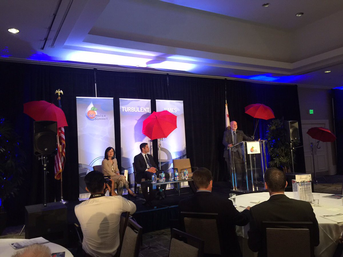 Glad to be at #ocwatersummit today for impt #cawater conversations!