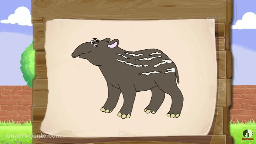 lunacreciente's tweet photo. ¿Quieres conocer un animal pariente de los #rinocerontes? Con #Lorenzoo conocerás al #Tapir https://t.co/wBp1lCu9yt https://t.co/DZcv03CRGs