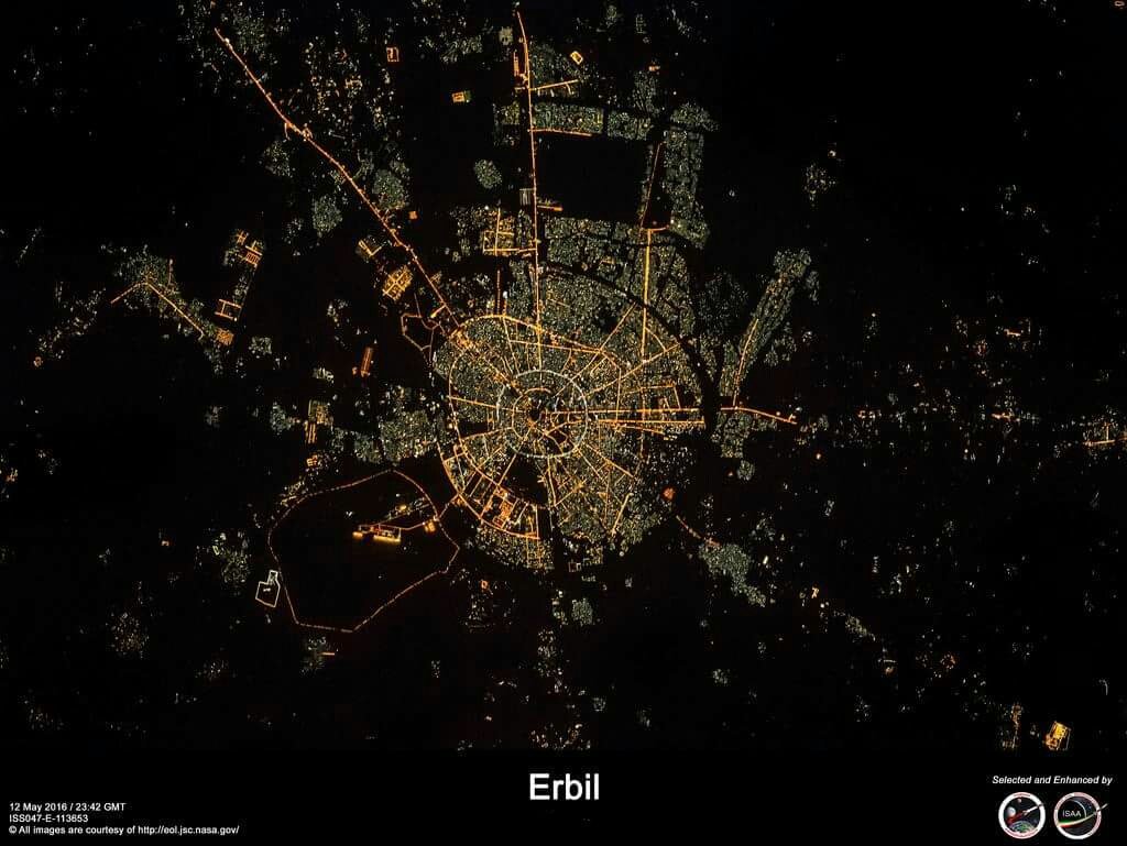 Baxtiyar Goran ☀️ on Twitter "Erbil, spider city. Photo taken a week