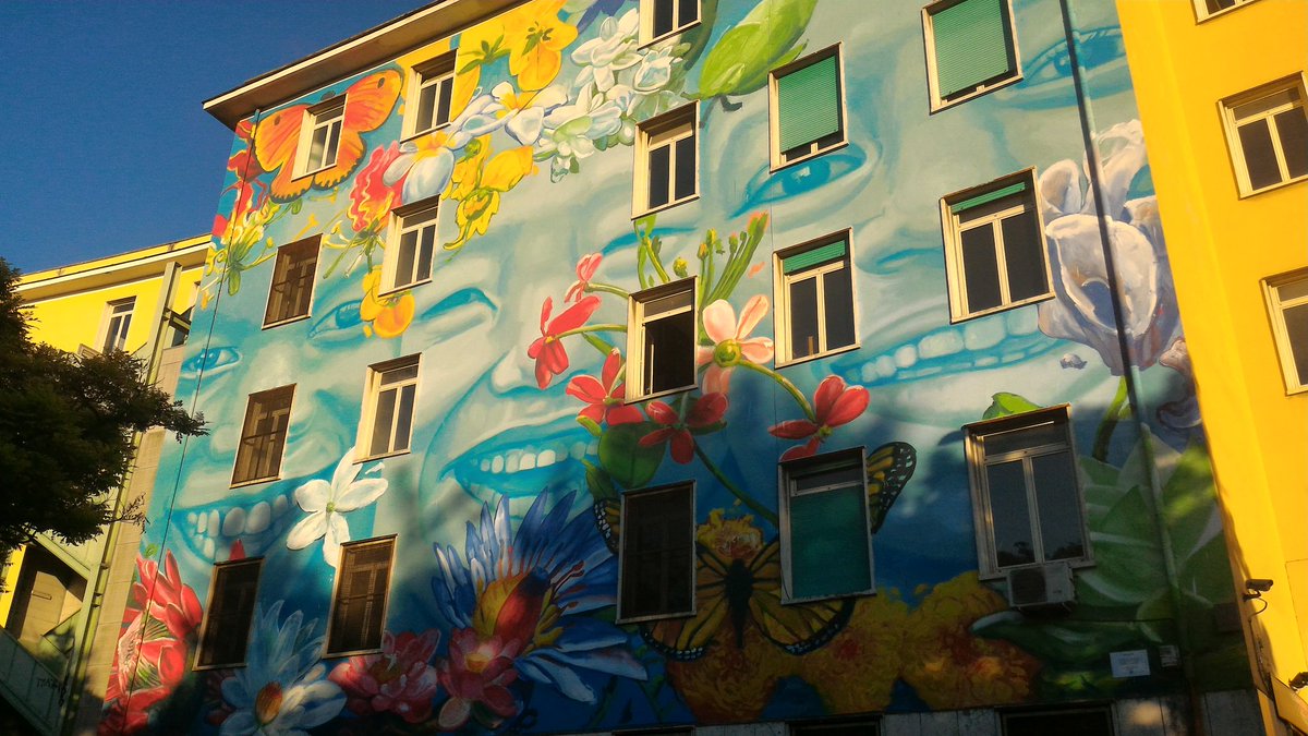 StreeTales's tweet photo. La #diversità ha lo stesso #sorriso sui muri di #tormarancia https://t.co/f86hvWLbYf