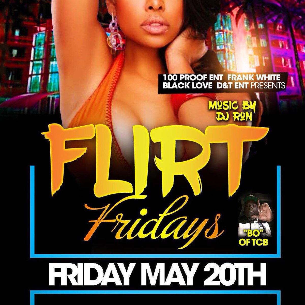 GOING DOWN TONIGHT!
Flirt Friday's Touche Supper Club
RE FEAT Jas Funk &amp; BO OF TCB &amp;THE FIX!
LADIES $20 
FELLAS $30