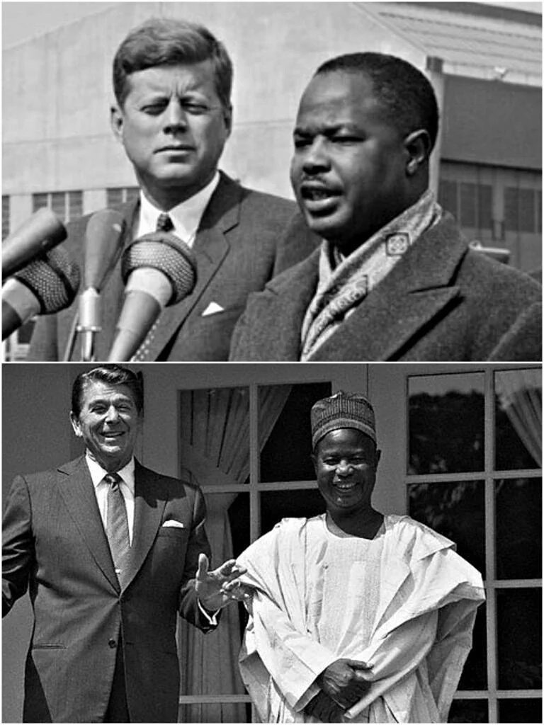 OnlyAfricaFacts's tweet photo. Cameroon's rulers;

Ahmadu Ahidjo (1960 - tricked by a French doctor to resign - 1982);

Paul Biya (1982 till date). https://t.co/8XCNXe0cvc