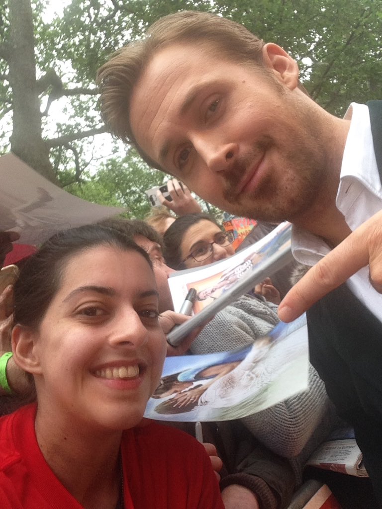 ranveerlochab's tweet photo. @RyanGosling still cant believe I met you!! #lifegoalscompleted such a great guy&did I mention so HOT!! #TheNiceGuys https://t.co/MQuOGF5Lwr