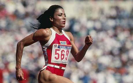 justrunfuller's tweet photo. No woman to this day has gone sub10 w the womans 100m WR at 10.49 by Florence Griffith-Joyner in '88 still unbroken. https://t.co/VXSYYvdtns