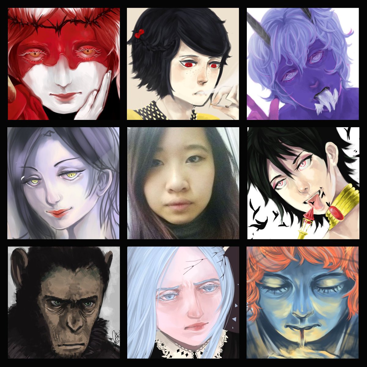 Hlindrr's tweet photo. I love a good meme lol and this was actually something I always thought about #artvartist https://t.co/Ef1u15ZH8q