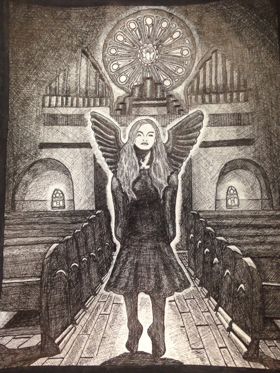 BROTHER_COAST's tweet photo. Just at work and my friend doodles this in a few hours... #godlyness #amazing #art https://t.co/wz3tM6qSCk