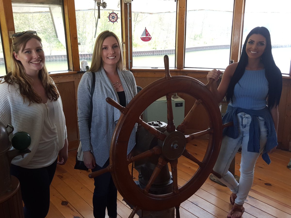Anchors away. Enjoying the tour of <a href="/PortDoverMus/">Port Dover Museum</a> with <a href="/NorfolkTour/">Norfolk County Tourism ❄️</a>