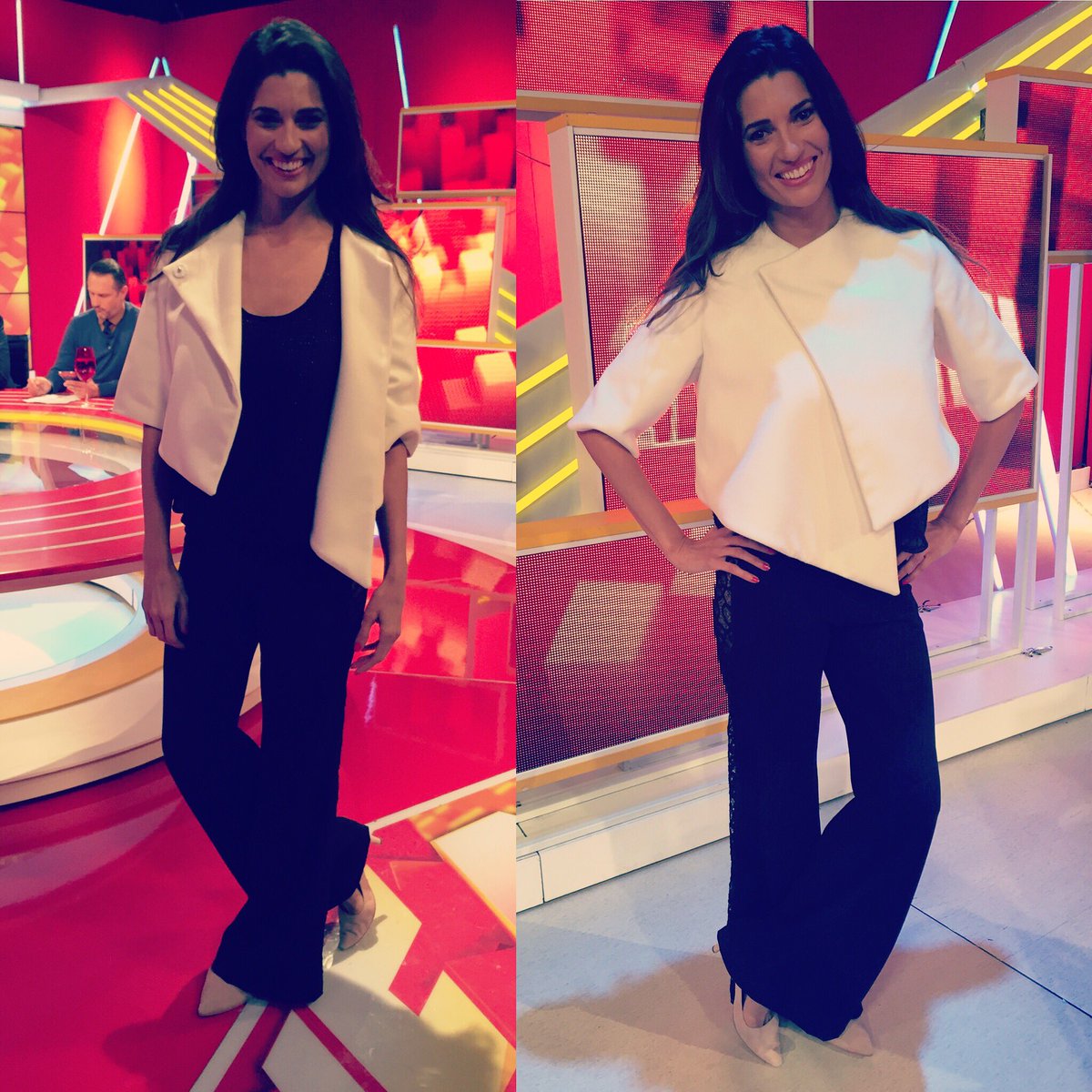 Me enamore de esta casaca!!! 😍😍😍 look by @bydiRho @faviobenchimol Gracias Laura Manduca sos un sol 😘🍀💁🏼