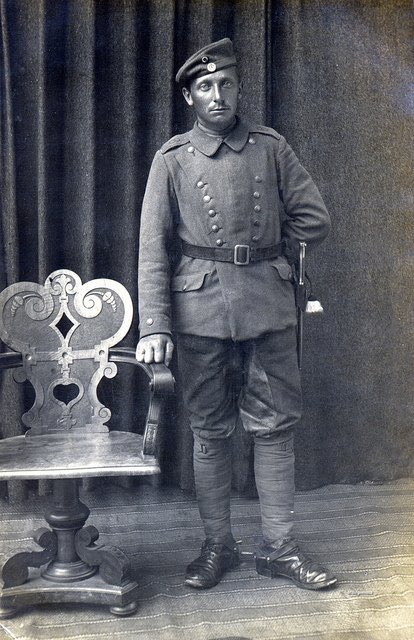 バイエルン王国陸軍軽騎兵【Chevaulegers】のM1910野戦軍衣兵用装備