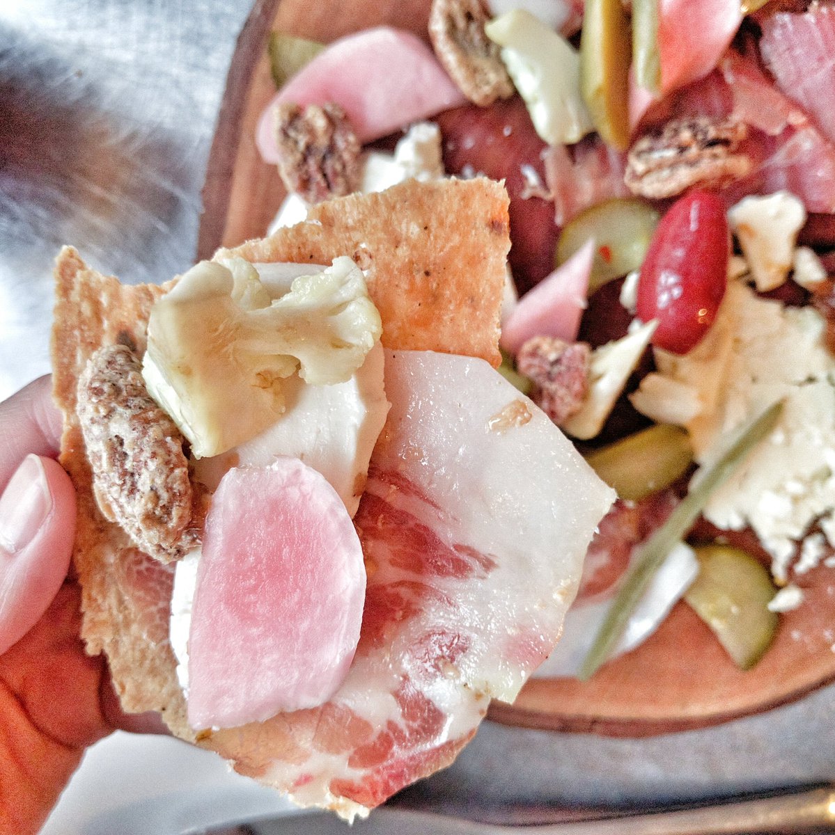Combo Charcuterie board at Chinched Bistro in St. John's, Newfoundland and Labrador