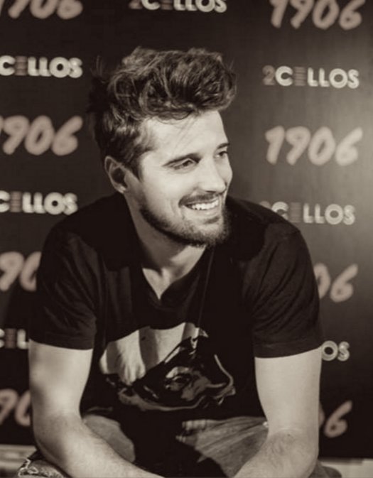 Lukaholics's tweet photo. Stay humble @lukasulic -
as hard as that may be. :) 
Pic by Madrid 1906, 5/19
@CellogirlsPage @2CELLOS https://t.co/suRAdL03rg