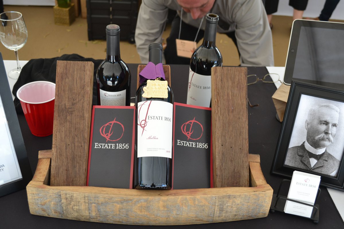 @estate1856 Thanks for sharing your #goldmedal 95pt #malbec at the #PDNCWC