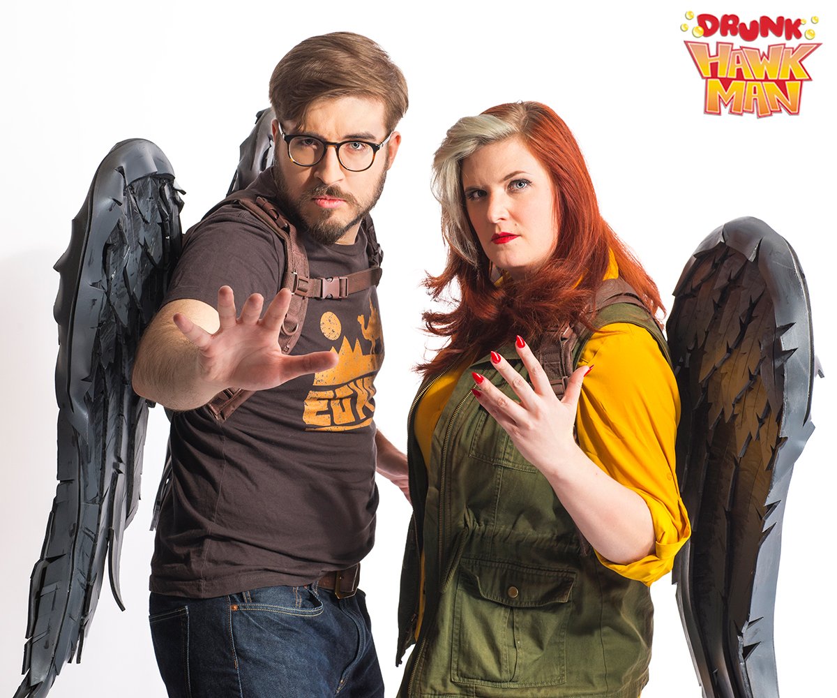 DrunkHawkMan's tweet image. Need more #hawkstuff in your life? 

Check out all 9 episodes of Drunk Hawk Man now at bit.ly/DHMSeason