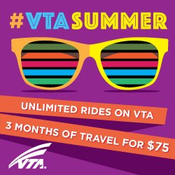 VTA's tweet photo. Want to win a Summer Youth Pass? Add SCVTA as a friend on #snapchat for a head start on our #vtasummer contest https://t.co/efpU8RZkTM