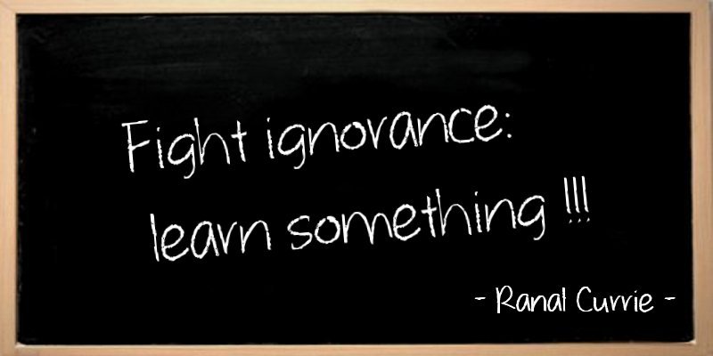 Ranal55's tweet photo. Fight ignorance: learn something.  #education  #ignorance https://t.co/d3REb2rrZ6