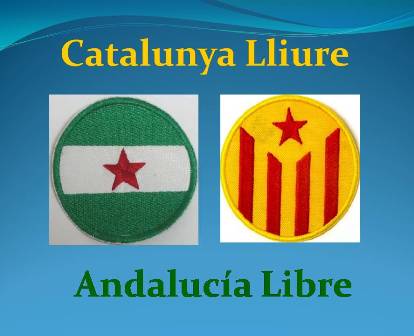 Abel_Garcia_'s tweet photo. La libertad gana. #Arbonaidas (Bandera Independentista Andaluza) y #Estelades  juntas en el Calderón en #FinalCopa https://t.co/XmVAeKcUKZ