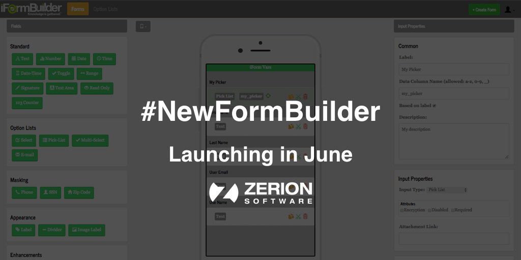 zerionsoftware's tweet image. It&apos;s coming! Stay tuned for this exciting change. #NewFormBuilder