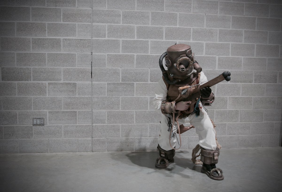 shaynation's tweet photo. Sir Didymus Warington - The Mermaid hunter from Lilac City Comicon 2016 (Last weekend)
#MSLetsCreate https://t.co/yFfIv4Nmht