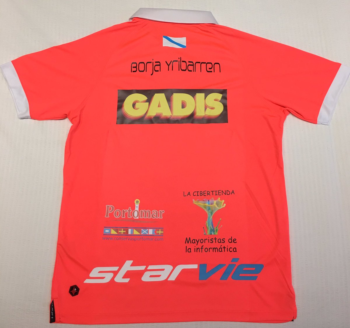 BorjaYribarren's tweet photo. Equipación de verano!!! @gadis @DanagasSL @Portomar_conser @La_CiberTienda @fgpadel @WilsonPadelES @starviepadel https://t.co/2u1oJlEq92