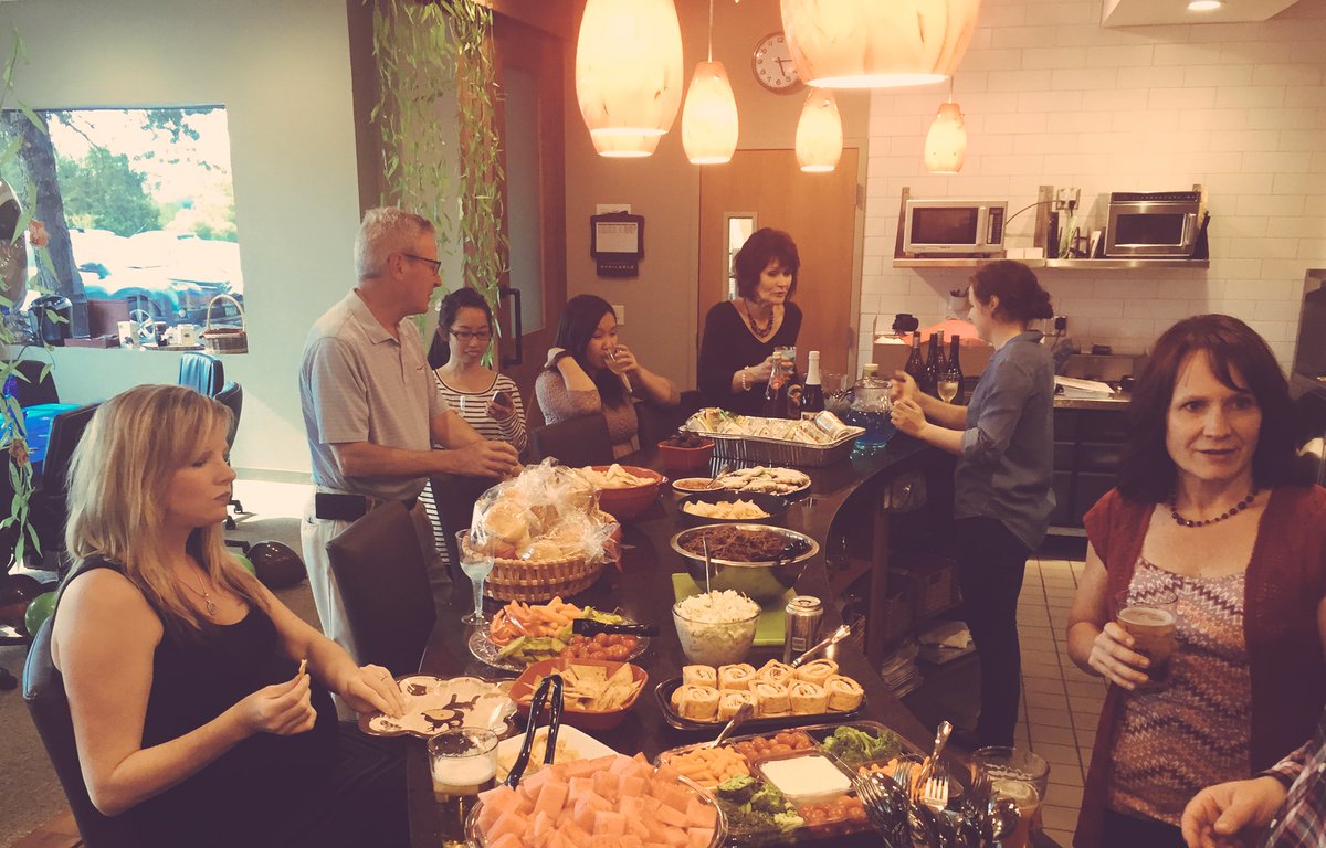 BuddysKitchen's tweet photo. celebrating a future Buddy at a baby shower in Buddy's Kitchen's R&amp;D Kitchen! https://t.co/Au5jUDRrxU