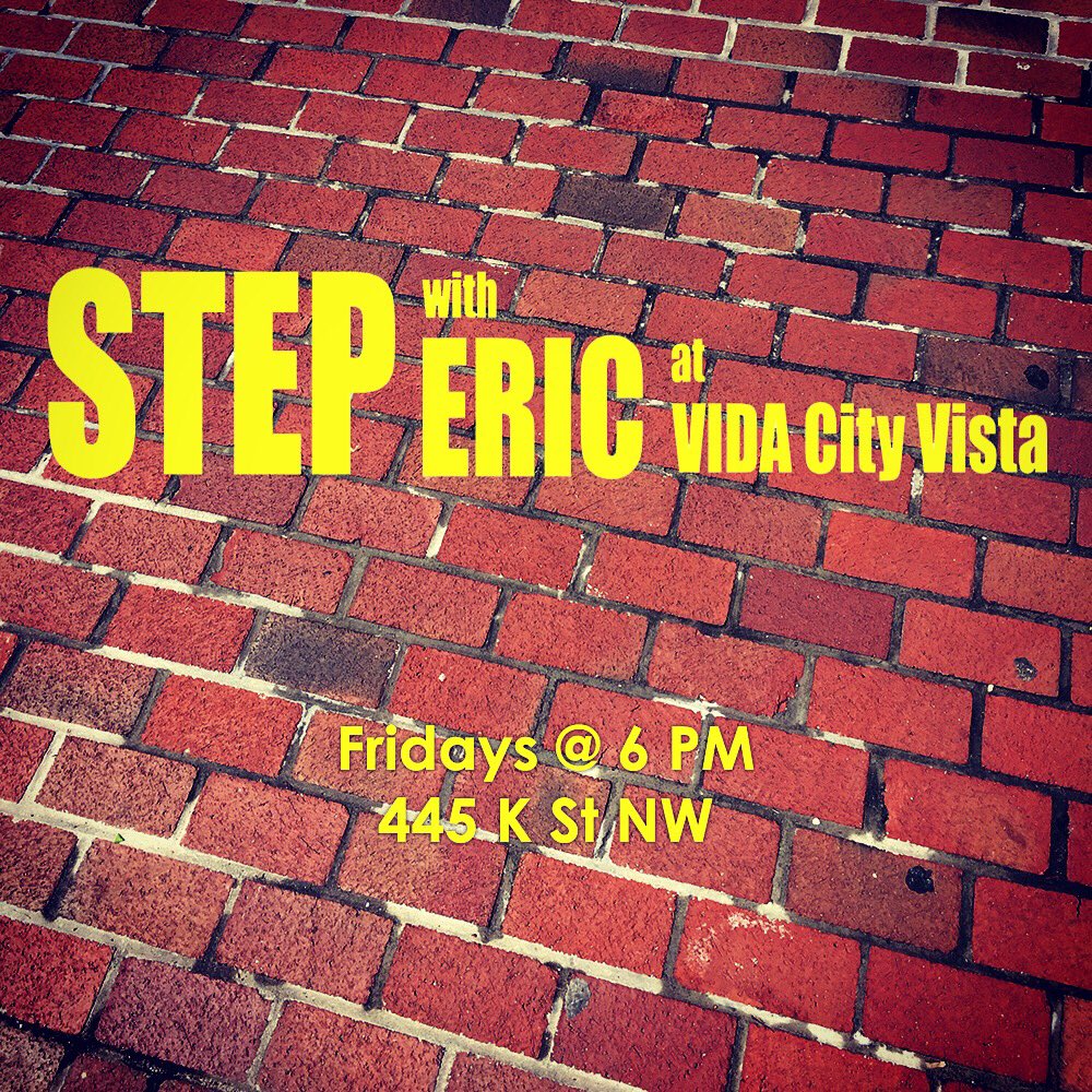 ericabalahin's tweet photo. Sunny weather? Beautiful day? Come #Step @VidaFitnessDC City Vista today at 6pm, then go out and enjoy it! https://t.co/FgqEonzpUF