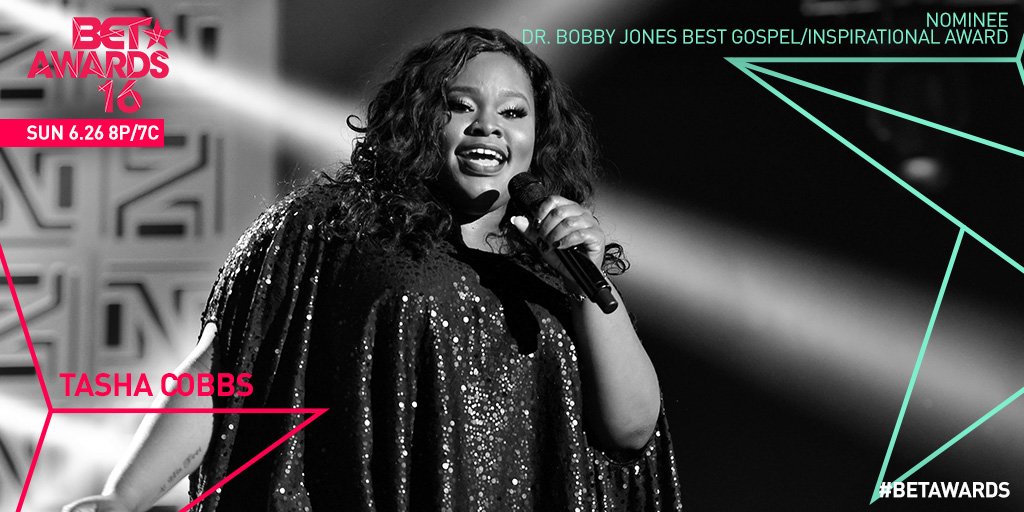 MotownGospel's tweet photo. Congratulations @tashacobbs on another major nomination. #BETAwards #OnePlaceLive https://t.co/vM1nf8r0OY