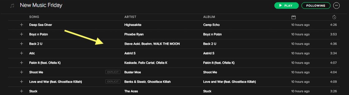 New Music Friday! #BACK2U @Spotify https://t.co/AwNKip41Ar