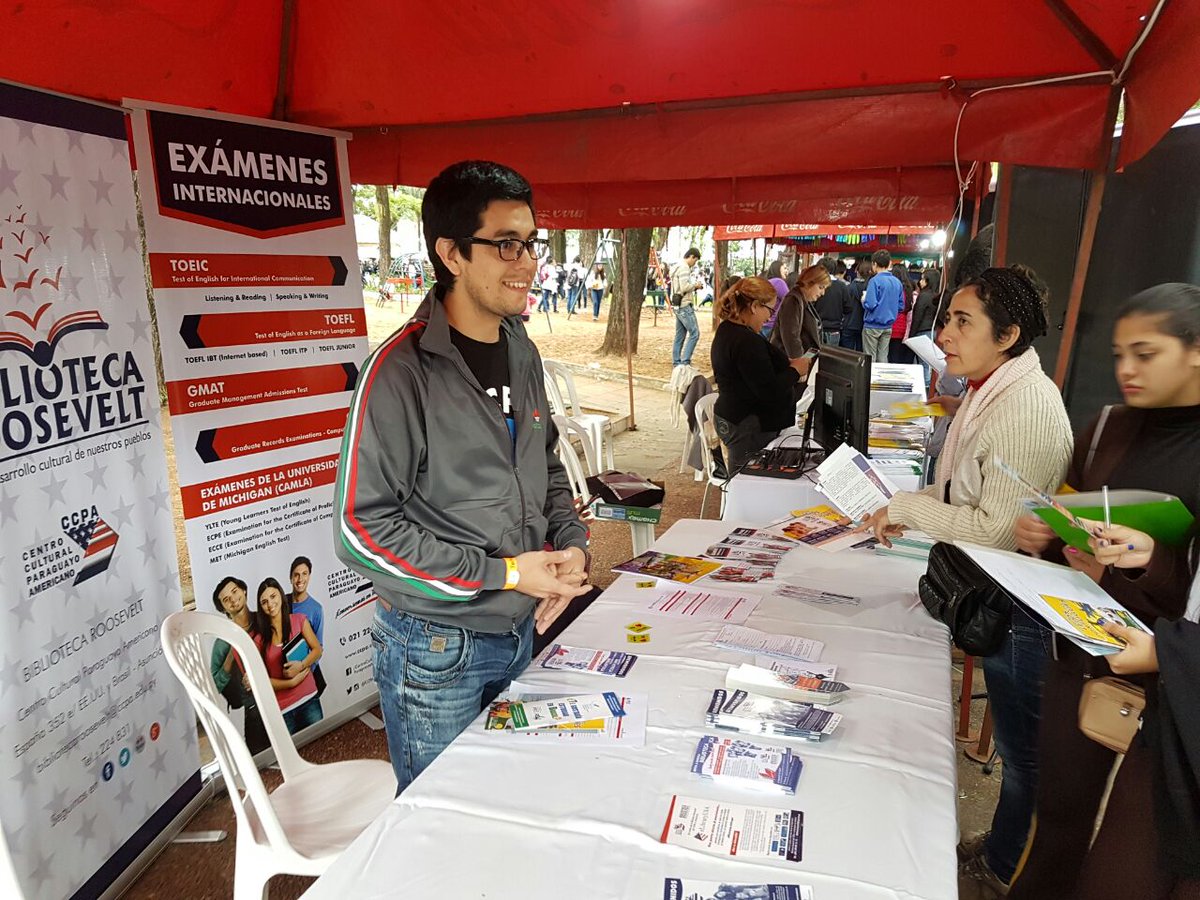 CCPA_paraguay's tweet photo. ¡La #BibliotecaRoosevelt tiene muchas novedades para vos en #TechaukASU! @techauka https://t.co/BXf3Ue8gtm