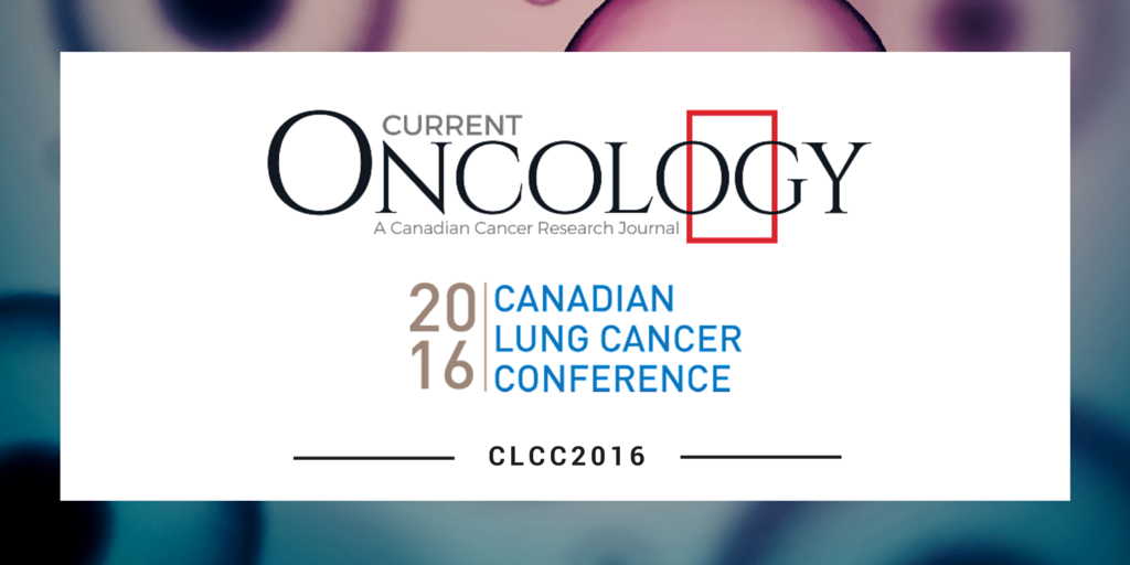 CurrentOncology's tweet photo. Coming June in #CurrentOncology: #Report from the 2016 Canadian Lung Cancer Conference #CLCC2016 #ComingUp https://t.co/NsStzUlOJ6