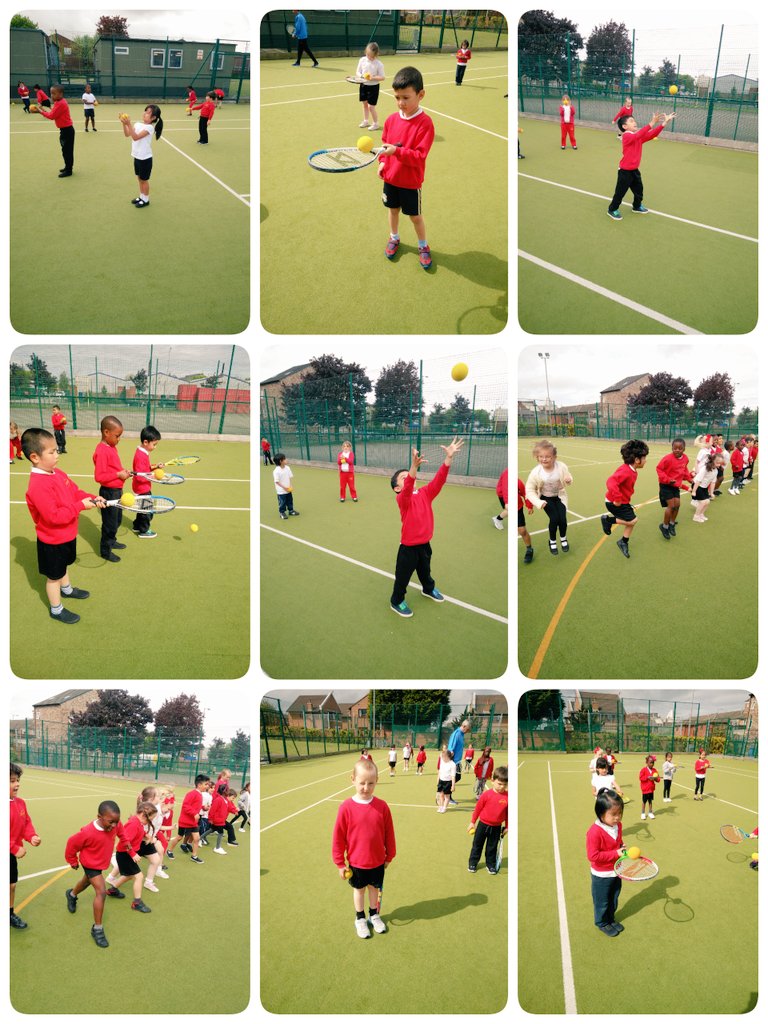 MissStanton21's tweet photo. We had so much fun at our tennis lesson today!🎾 Thank you @beaumont_miss @NewParkPrimary @terriroberts4 https://t.co/3VXu7h2dQX