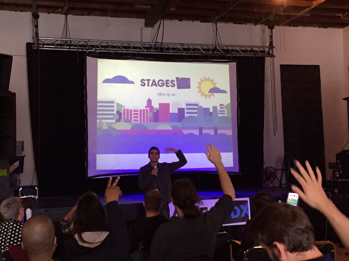 .<a href="/ShyGuyShrink/">Dr. Aziz Gazipura</a> helping everyone at #stagespdx build unstoppable confidence