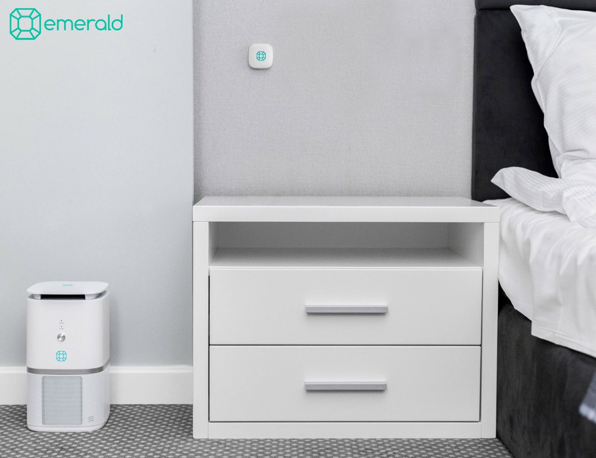 Meet <a href="/emerald_iot/">Emerald</a> gdfl.co/1stYWXZ Make the air around you breathable! #smartliving #gadgets