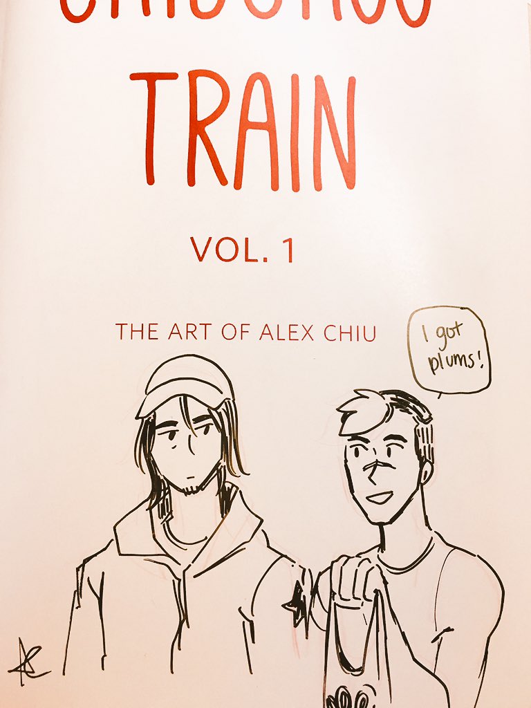 Alex drew my fav boys for me ✨✨✨!! guys check out her artbook ;3; 