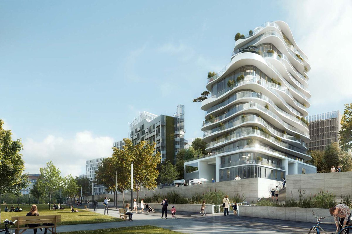 architectmag's tweet image. UNIC by MAD Architects in Paris, France - bit.ly/1Tpq8xt