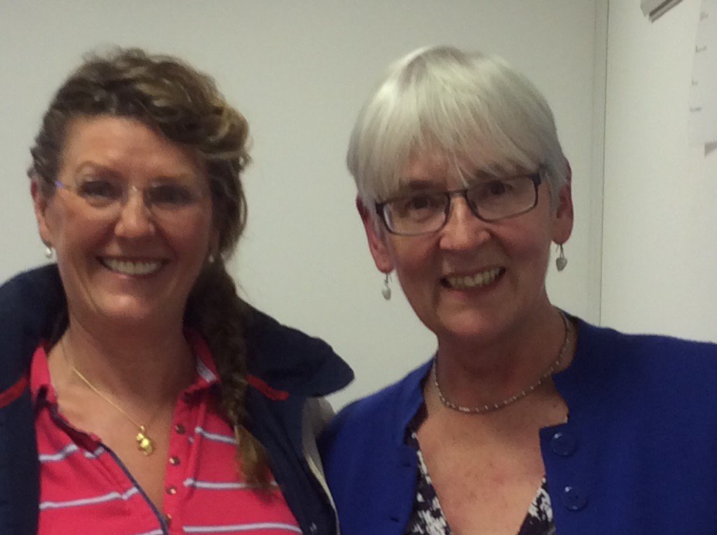 Great two days of CAT training in Jersey where I met Professor Glenys Parry