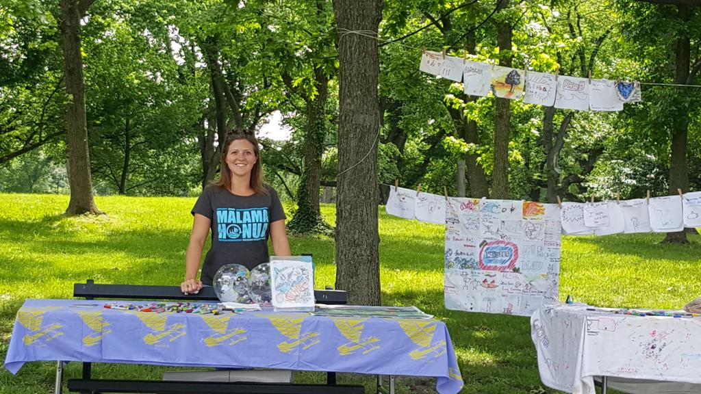 MeganPPIC's tweet image. @shellknoets @Iolani_School BioBlitz 2016 NatGeo. Peace flags &amp;amp; Plankton from the Potomac! @HokuleaWWV