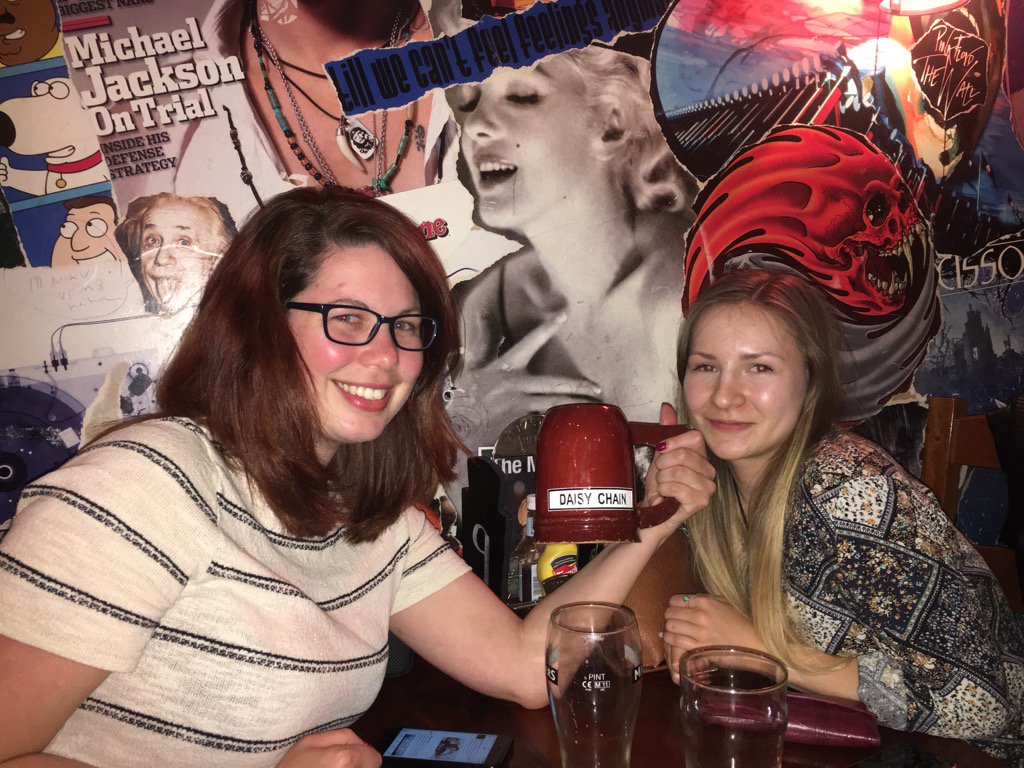Daisychainsmug1's tweet photo. Made it across the pond.  Enjoying Bath's free international music festival with @Dentifi @hollymather #belushi https://t.co/0T5AbUbxJy