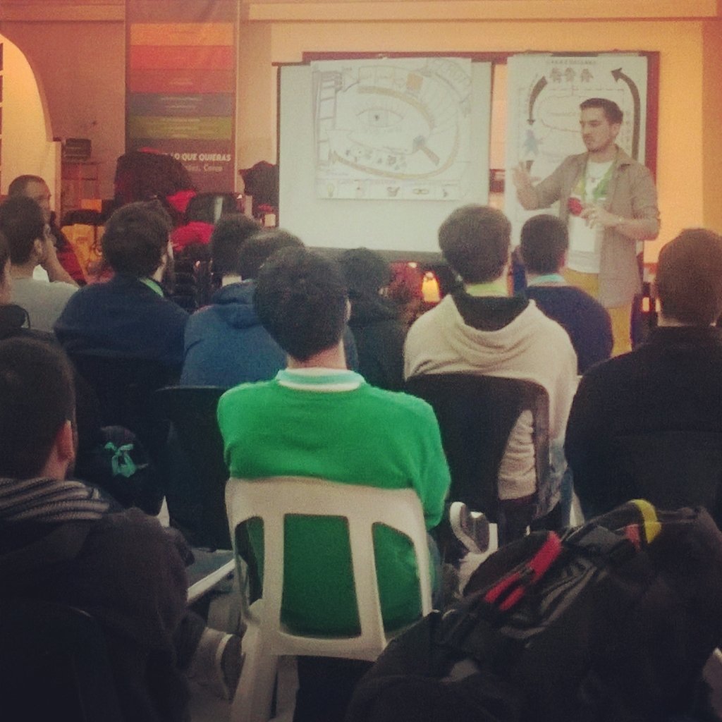 jolycent's tweet photo. Primer dia agilizandome! #aa2016 #AgilesArgentina #ScrumCore https://t.co/I4UCPJV2h9