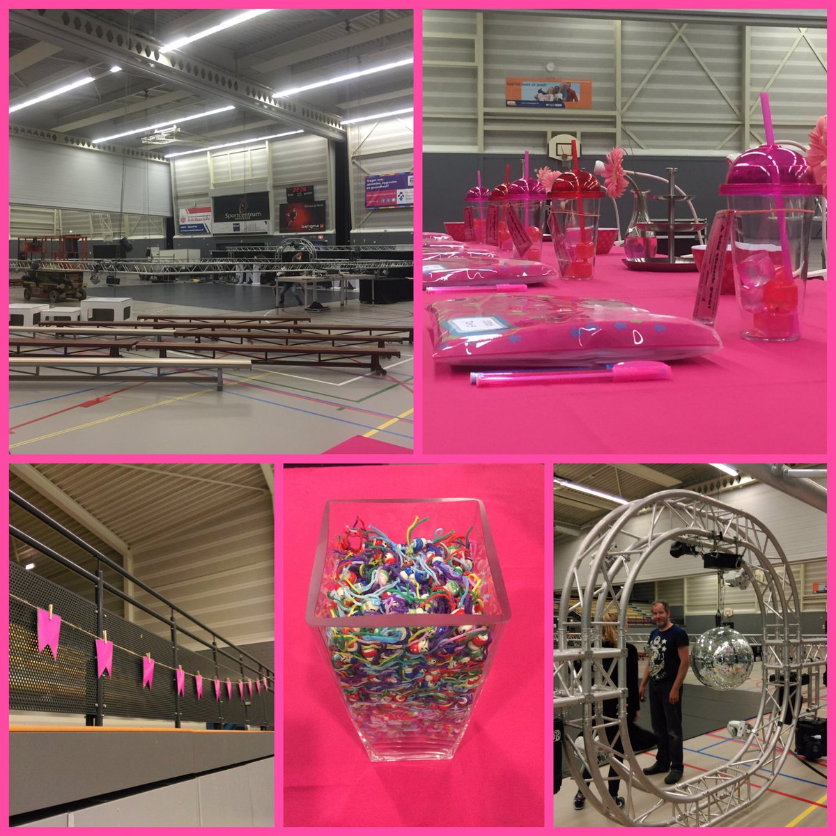 Morgen is 't zover!De voorbereidingen zijn in volle gang.Alle teams alvast heel veel succes#nnks