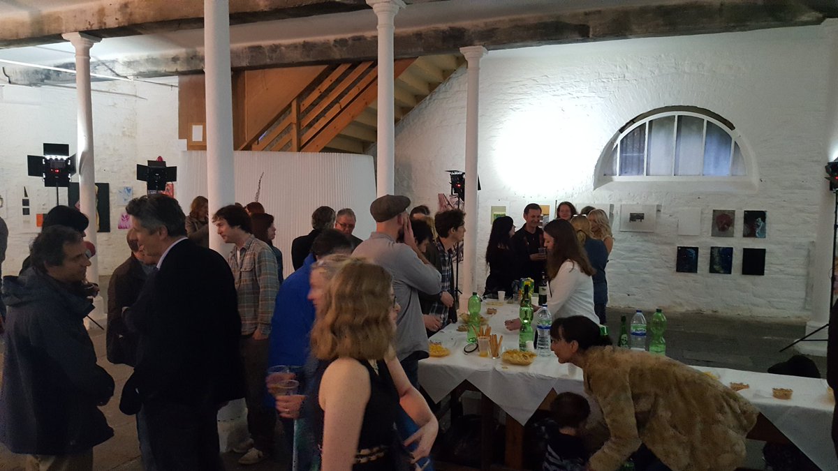 PlymouthChaz's tweet image. Great to pop by and see @CommaFive amazing exhibition @plymouthart well done all.