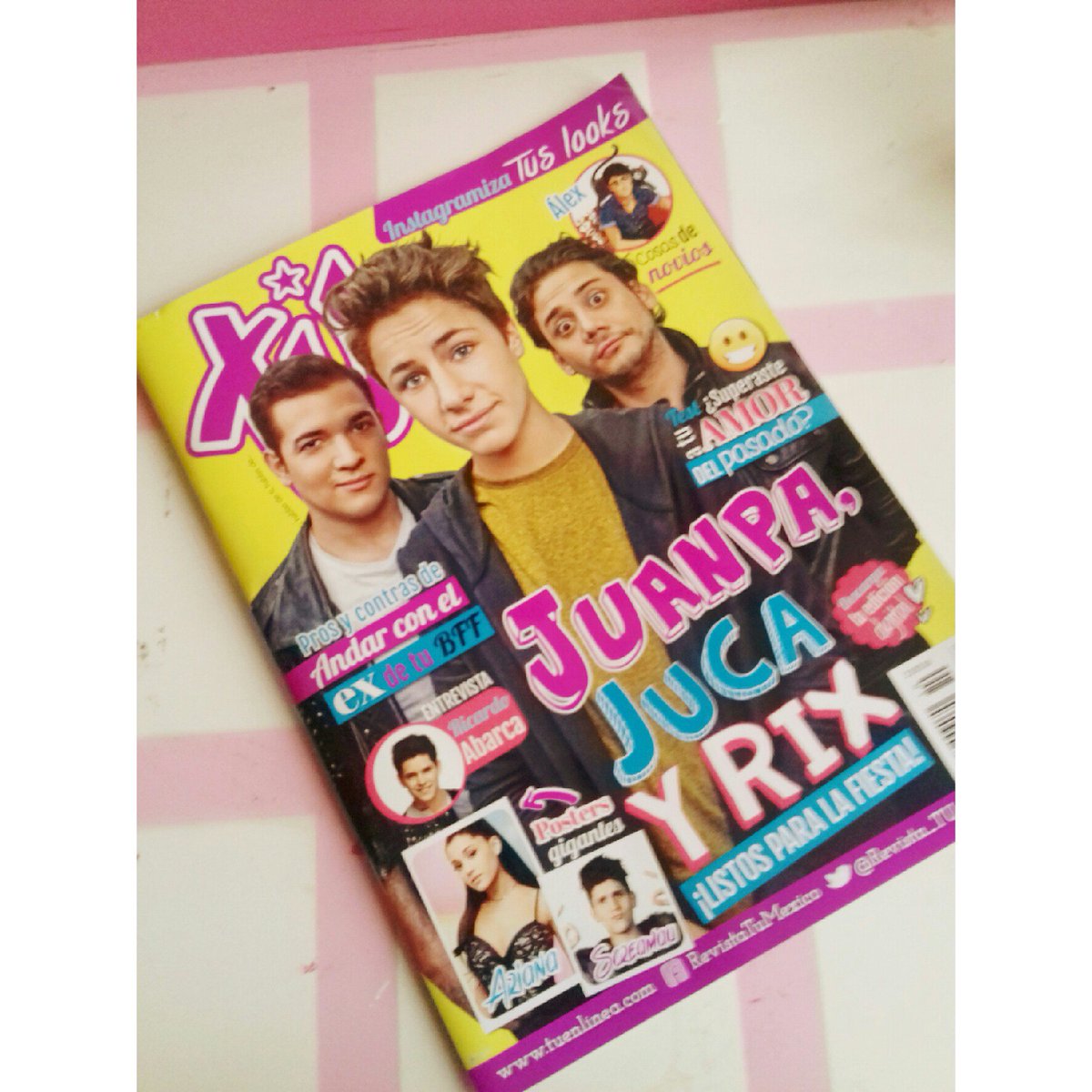 dayis13481's tweet photo. Ya La Tengo !! 😭💙
Despues De Tanto 😍
Los Amo Neta.😍💘
#RevistaTU 
@ElJuanpaZurita  @jucaviapri @rix 
X1000 https://t.co/HZHddrqiQl