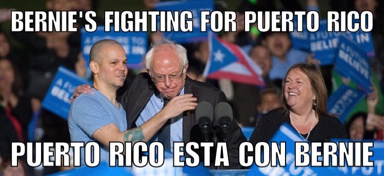 EddyComunica's tweet photo. BREAKING: Mayor of San Juan, PR Withdraws Hillary endorsement. Other Follow: https://t.co/FVIiUlVlF9 #BernieLoveWave https://t.co/wqzjizUib8