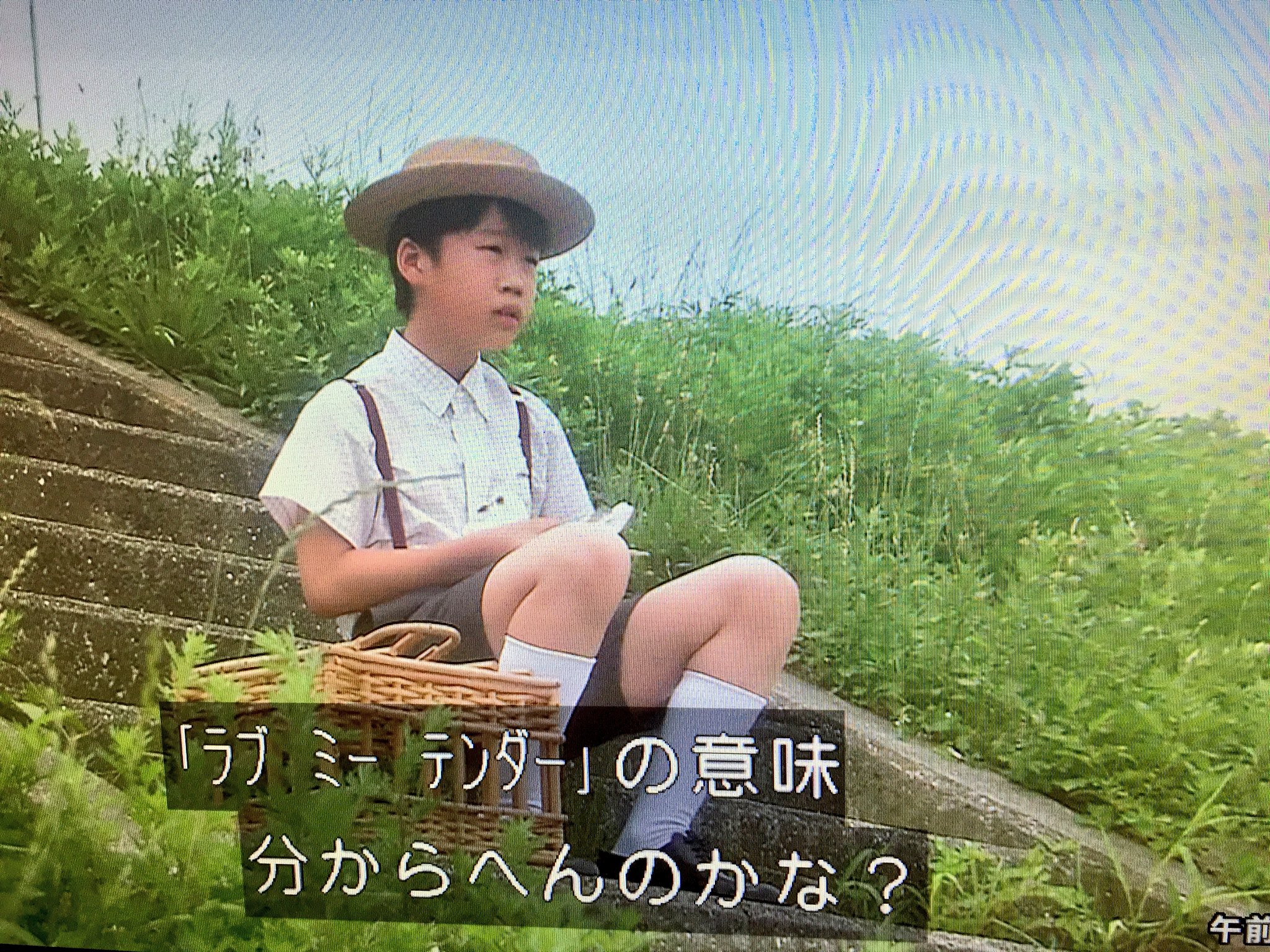 Ru 君と僕なら 何にも怖くないから 今日の浪利くん ラブミーテンダーの意味分からへんのかな 俺にも分からんしな Ww 今日は色々ナイスな浪利くん てるてる家族 矢本悠馬 T Co 1zzh9aonac Twitter