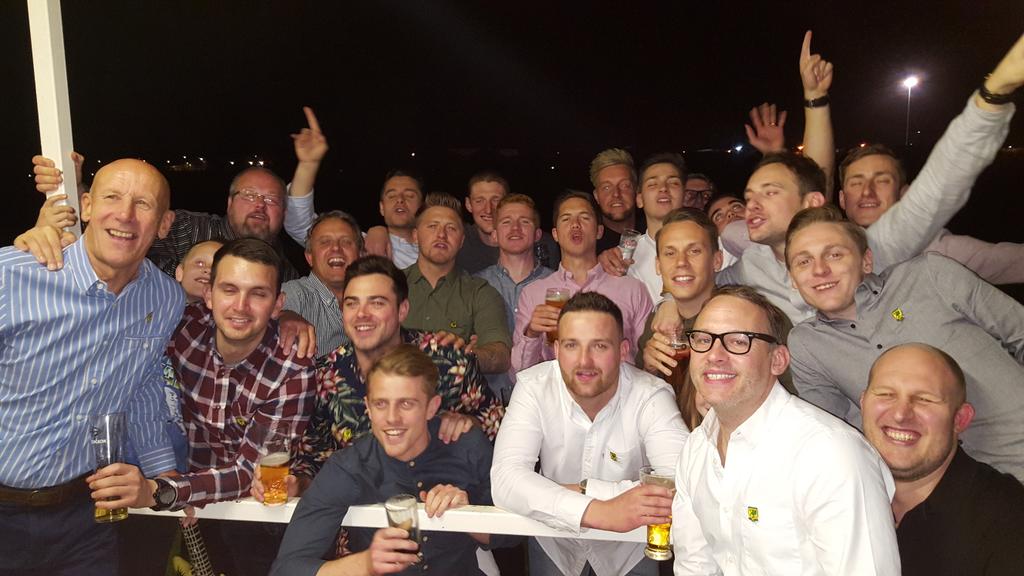 NSpencerFC's tweet photo. First team 🍻 https://t.co/dxTn5PtrCA