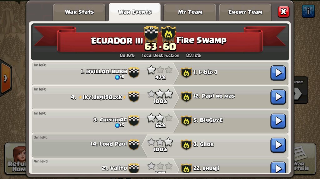 @ClanECUADORII como 6 héroes jaja