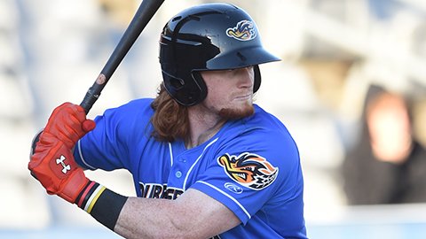 #Indians No. 2 prospect Clint Frazier keeps raking and <a href="/AkronRubberDuck/">Akron RubberDucks</a> keep winning. atmilb.com/1WHmZPb