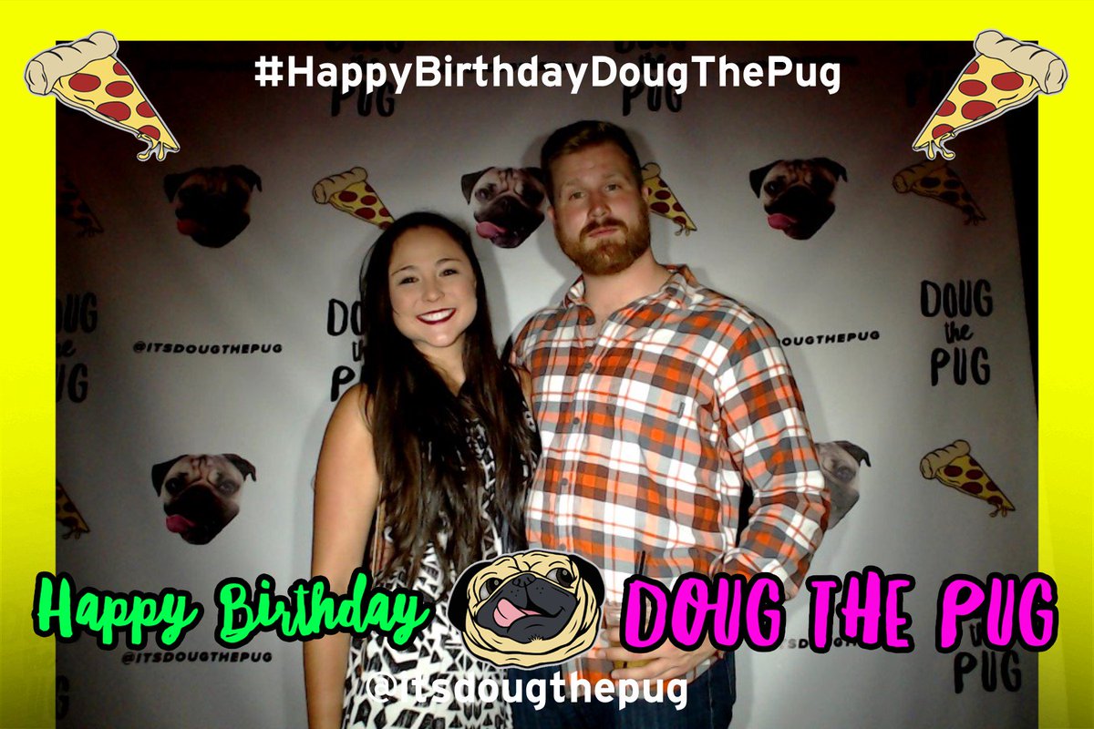 HiFiMediaCo's tweet photo. We're at @AcmeNashville celebrating @itsdougthepug's birthday! #HappyBirthdayDougThePug #HiFiPhotobooth https://t.co/YoLDm4tKuq