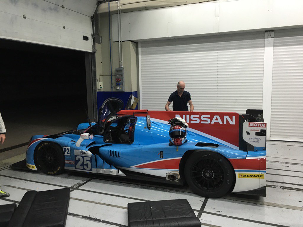 chrishoy's tweet photo. All done here at Jerez night test. The car didn't miss a beat &amp; lap times were good. Next stop the big one #LeMans24 https://t.co/ptLdCUmQFm