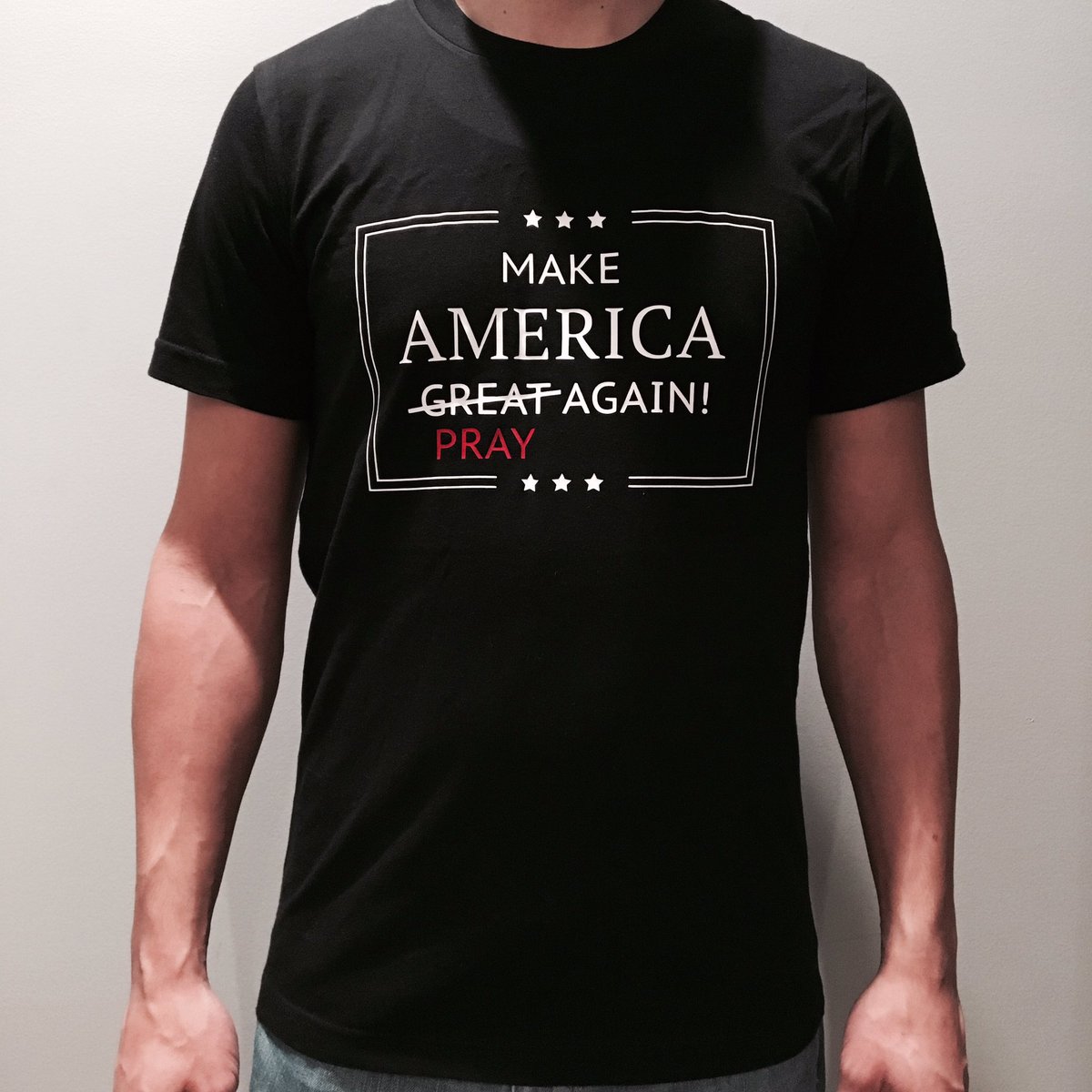 What you think? #Makeamericaprayagain @tweetperimeno taking pre-orders. #Worthit #worththewait